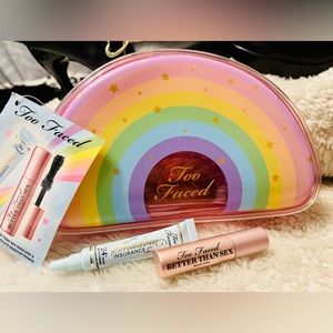 ⭐️ Too Faced Rainbow Cosmetic Case Bundle